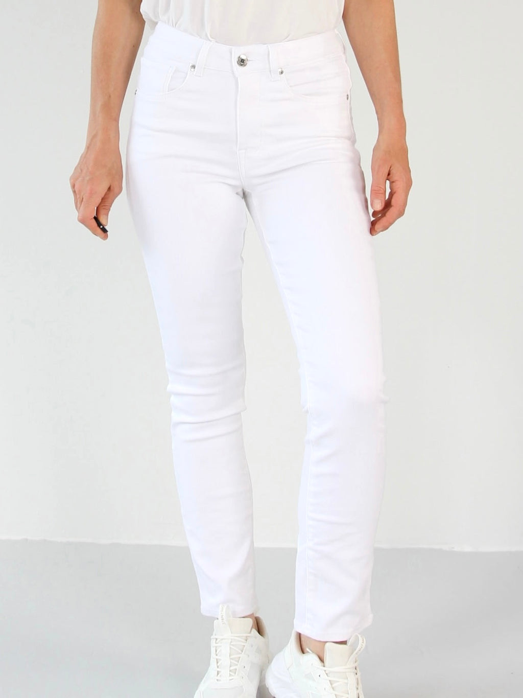 Hvite Ellery tailored jeans til dame