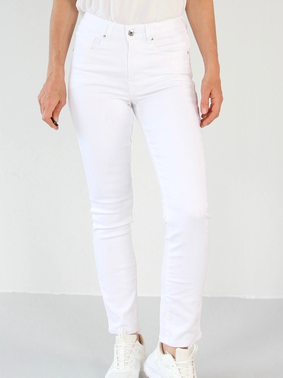Hvite Ellery tailored jeans til dame