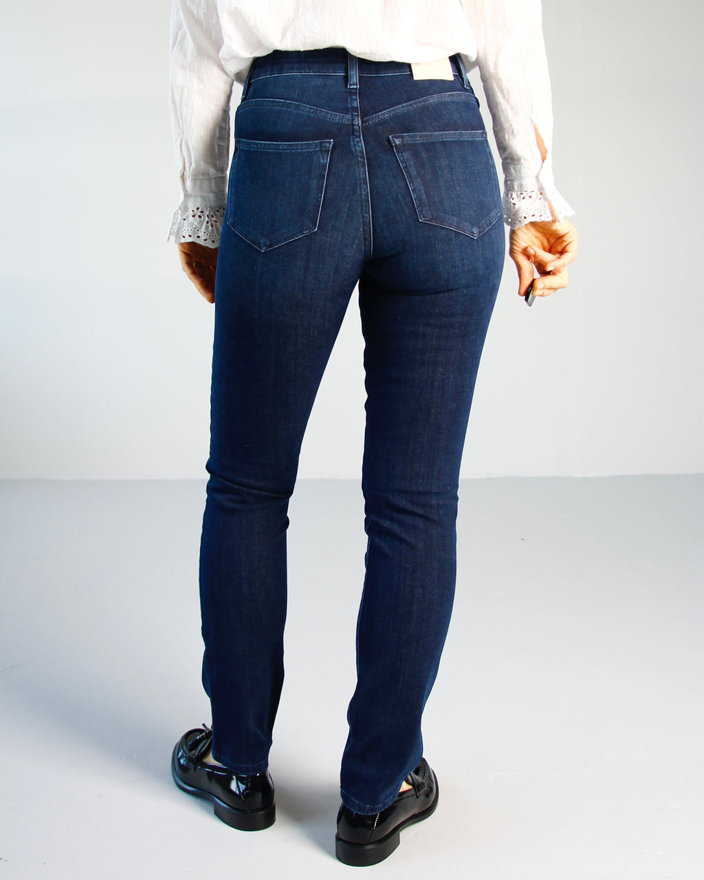 Eben tailored jeans til dame i Night Sky